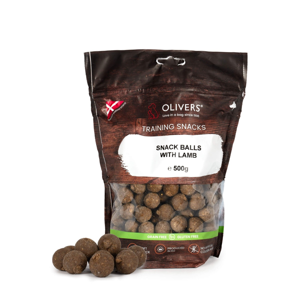 Image of OLIVERS Training snack balls med lam